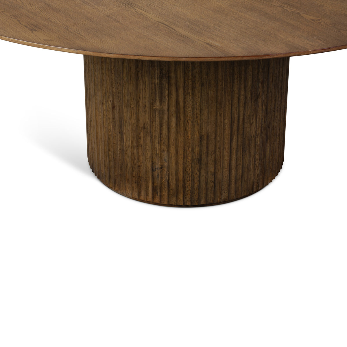 Atenas Round Dining Table Nogal by Urbia - detail 5