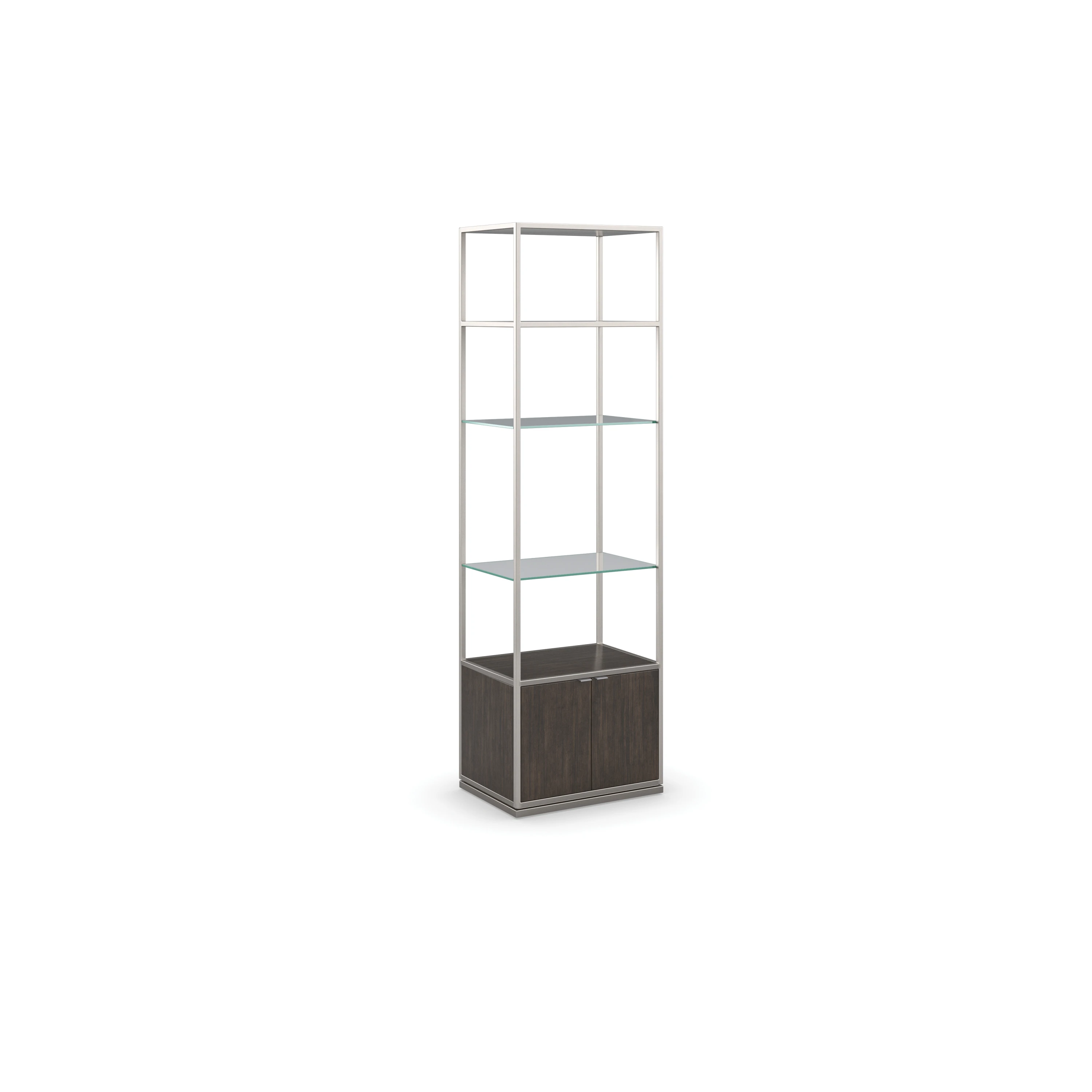 La Moda Display Unit Pier Sepia Bar Cabinet 24" by Caracole - view 3