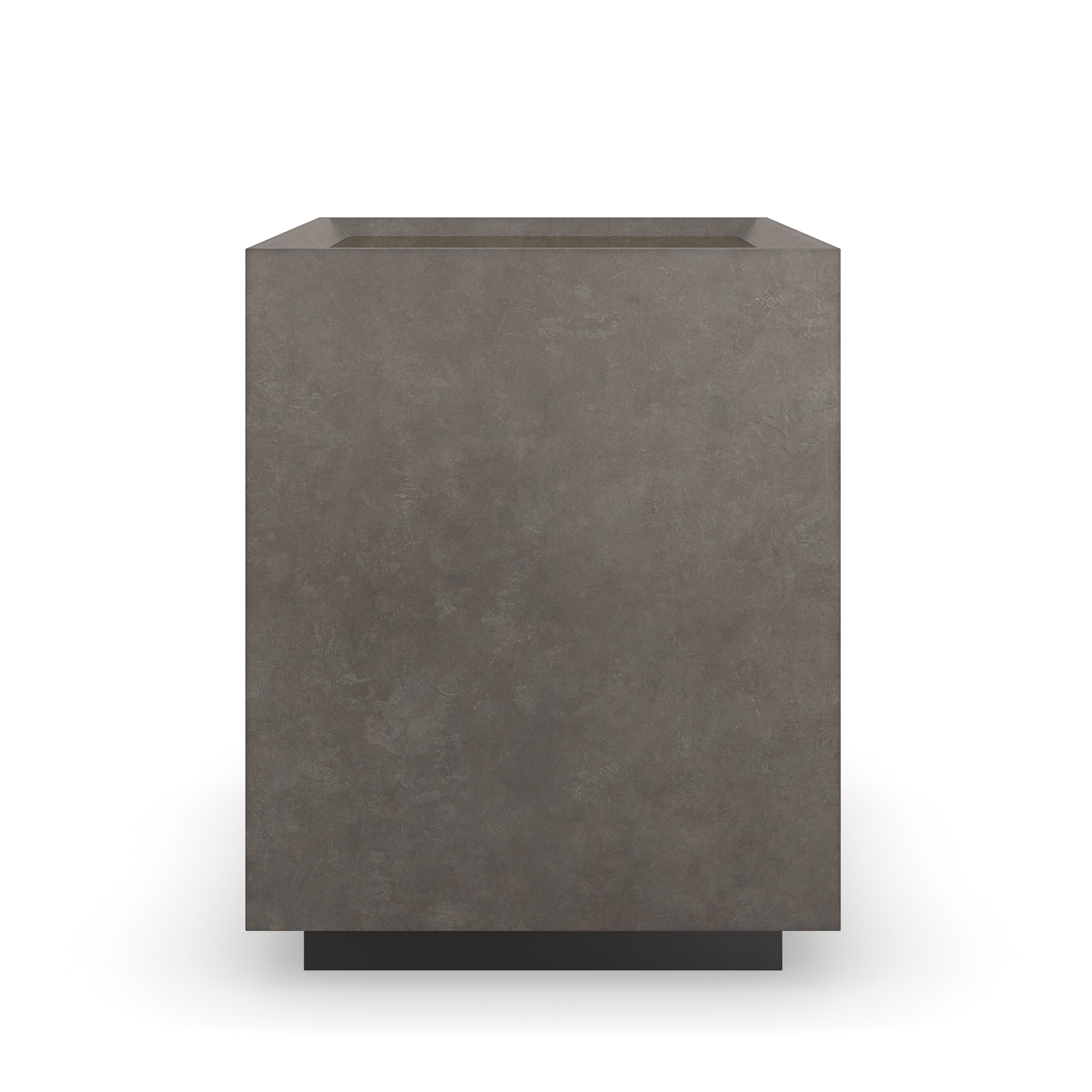Dark Matter End Table Almost Black 22" by Caracole - view 3