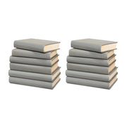 Shagreen Books, Set Of 12, Storm Grey by Sarreid Ltd