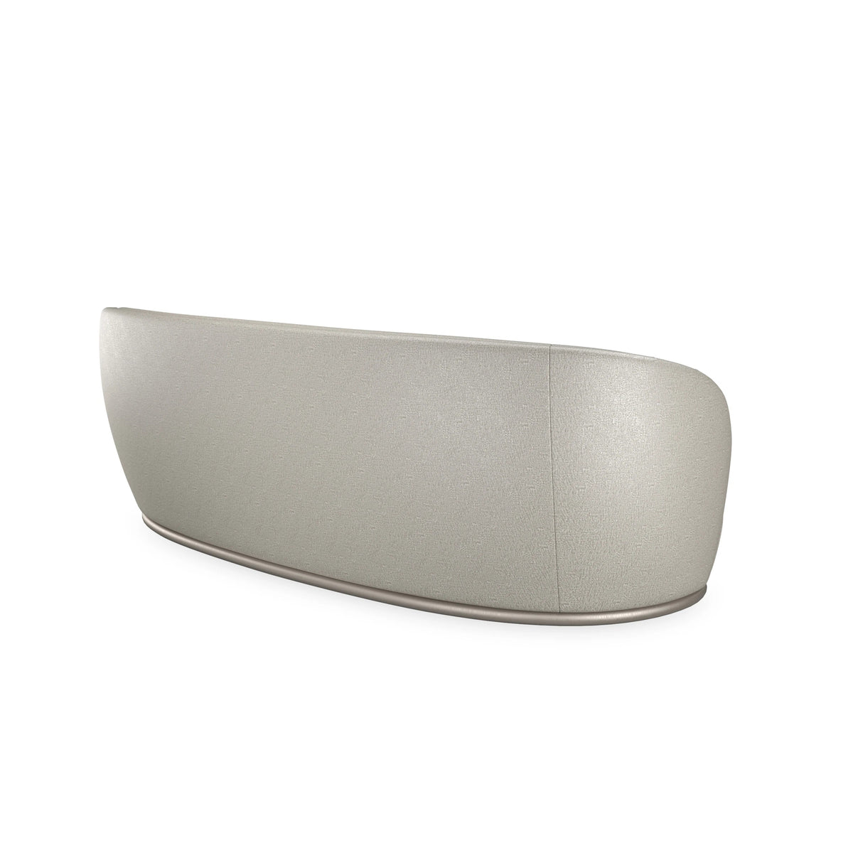 Nebula-Oatmeal Charcoal Leaf Sofa 101" by Caracole - view 4