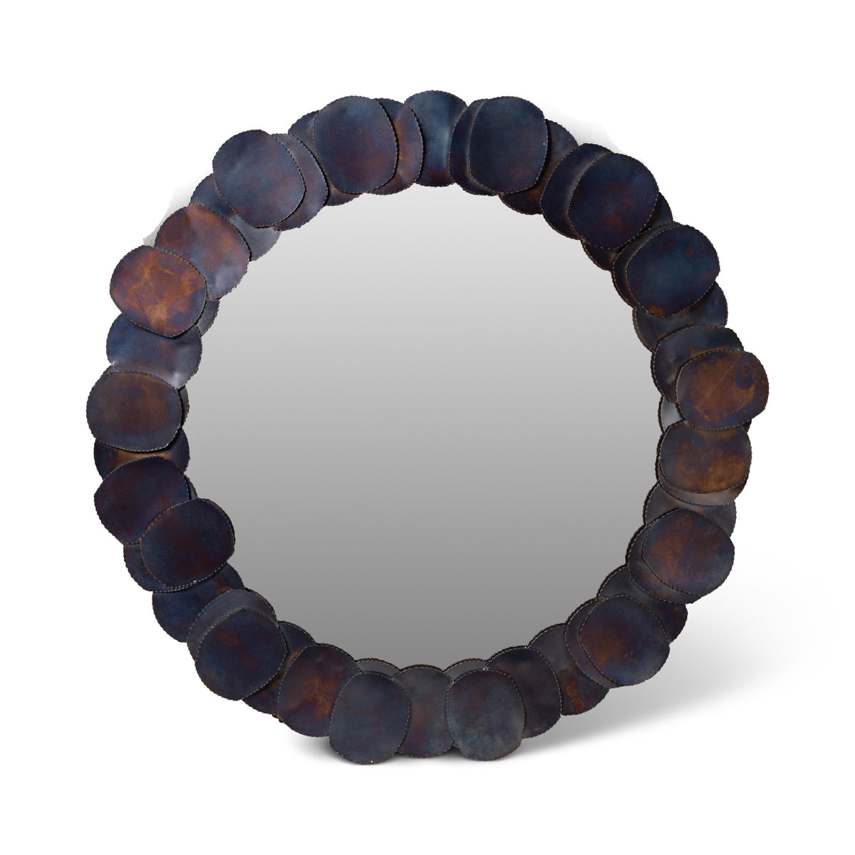 Elements Suri Mirror 43"Dia. - Cobalt by Urbia - product view