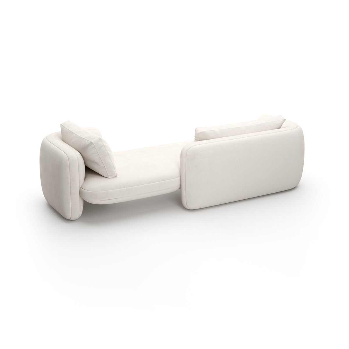 Overlap Chaise 107.50" by Caracole - view 8