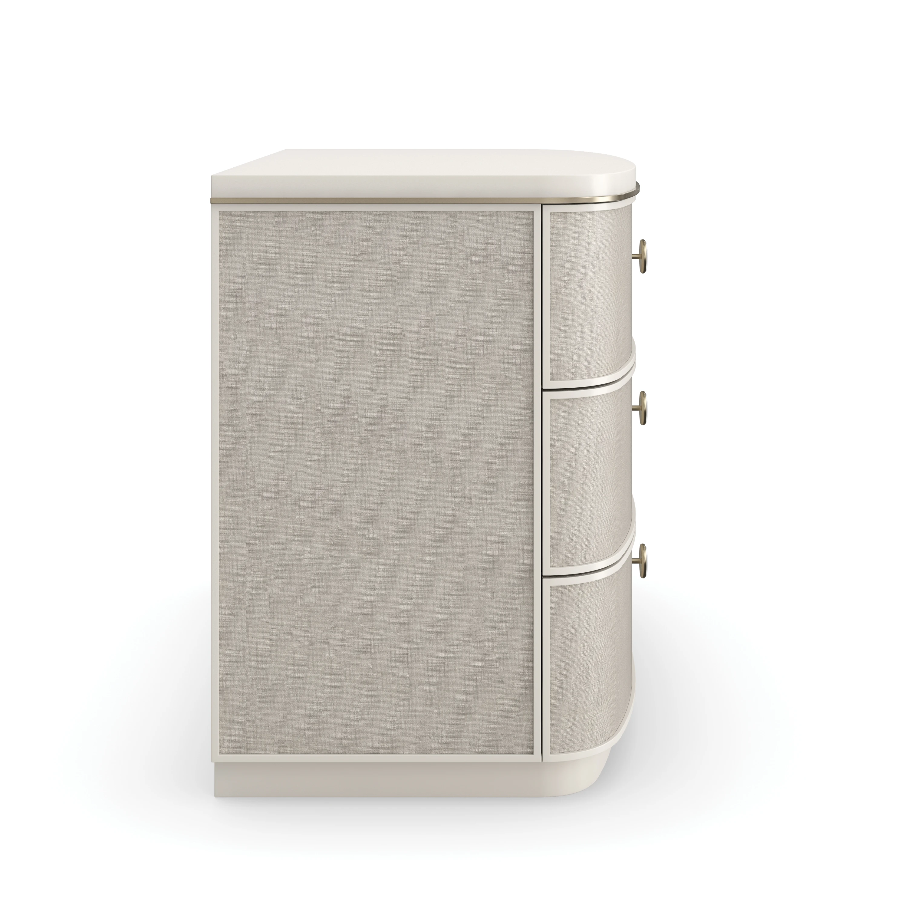 Lyon Nightstand Soft Embrace 32" by Caracole - view 4
