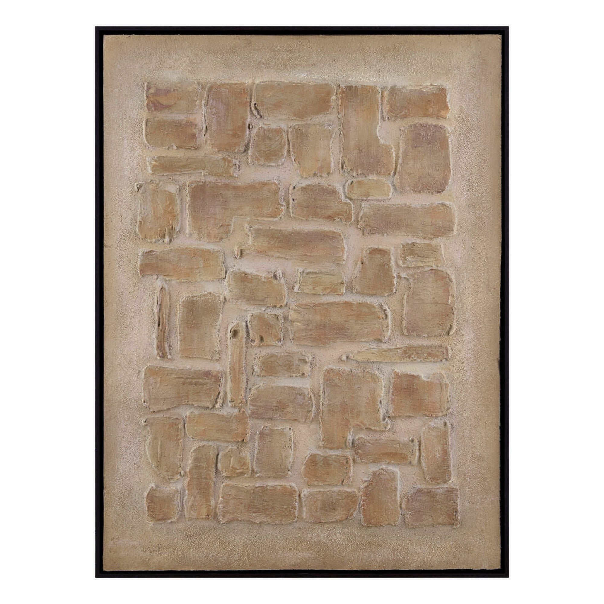 Earthen Framed Art EART-003 - 32"H x 24"W x 2"D