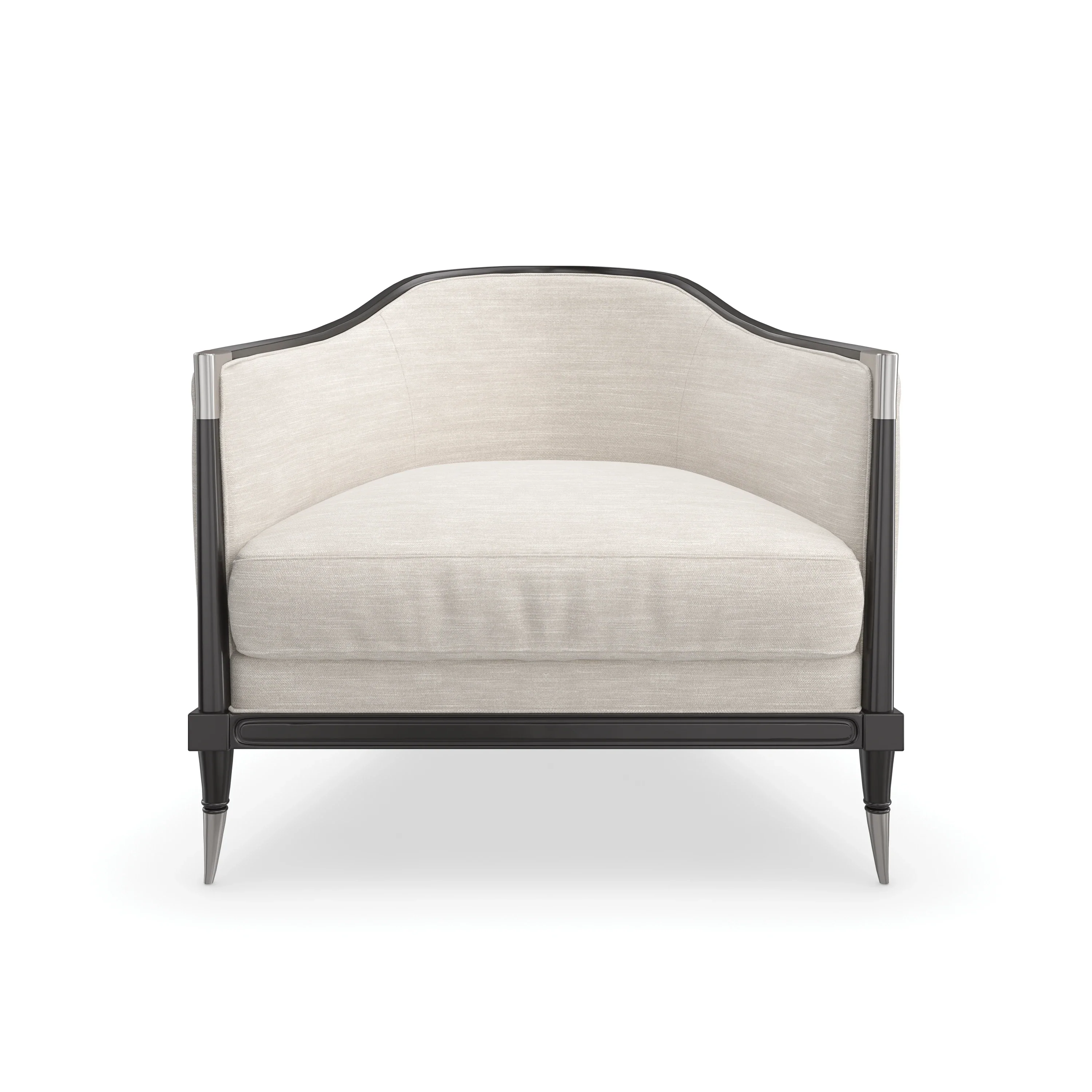 Splash of Flash Chair Almost Black 30.50" by Caracole