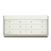Calais Dresser Almond Milk 70" by Caracole