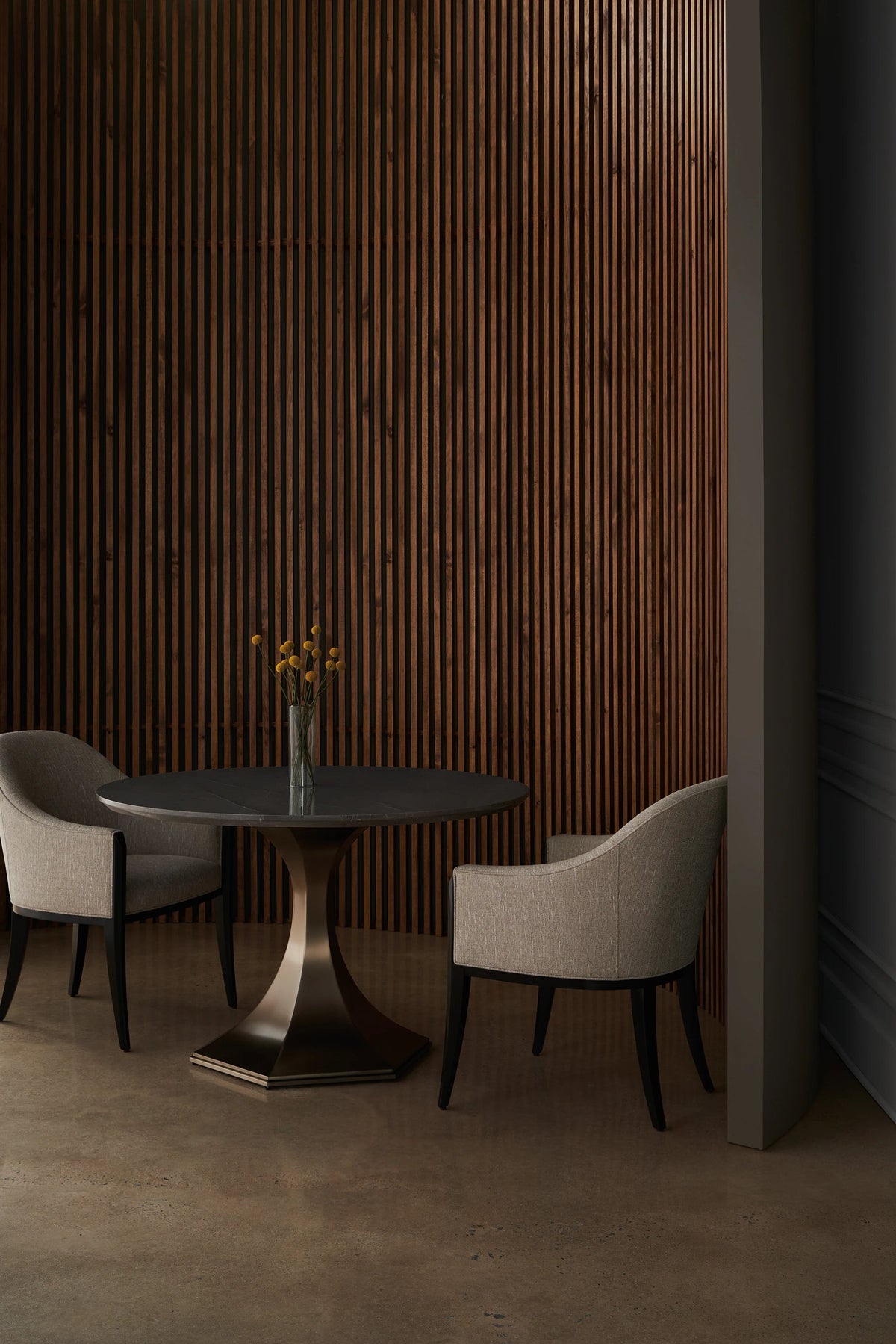 Next Course Chair Dark Chocolate 24" by Caracole - view 2