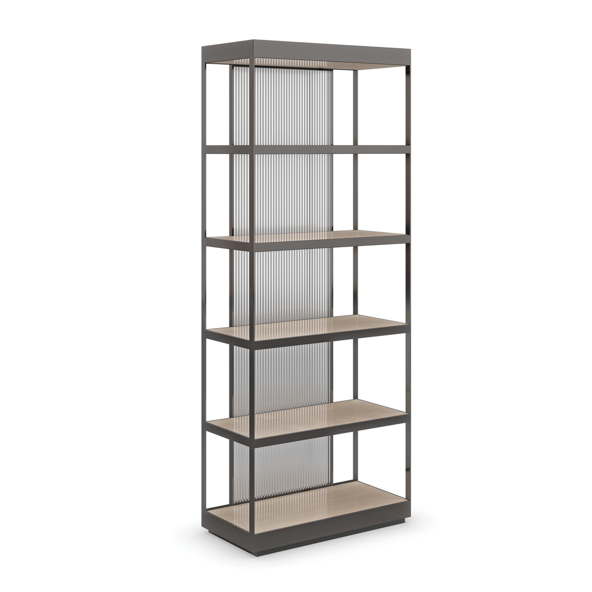 Shelf Life Almost Black Bar Cabinet 34" by Caracole - view 5