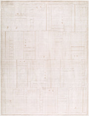 Alma Ivory/Taupe Machine Woven Rug - 5'3" x 7'