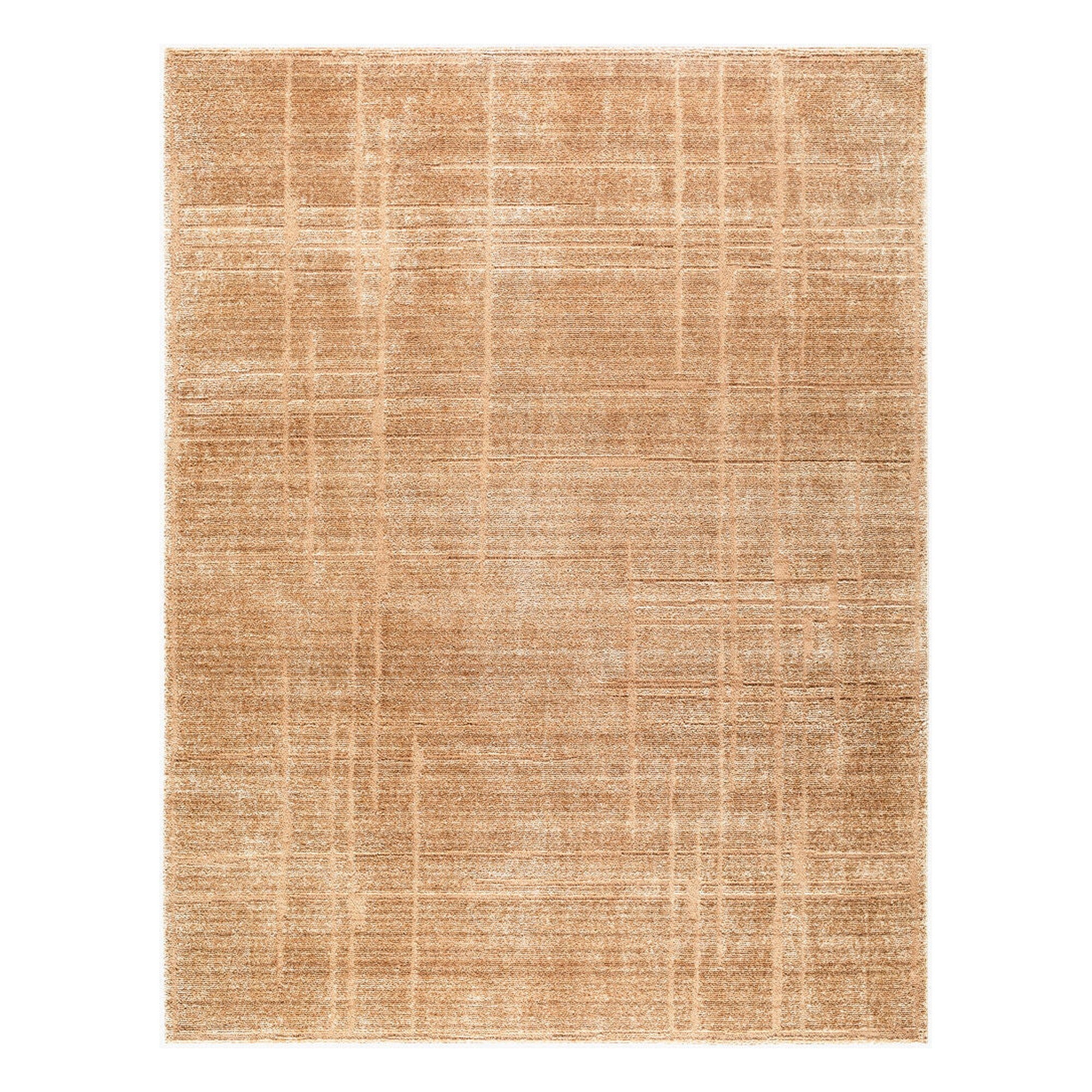 Alma Tan Machine Woven Rug - 5'3" x 7'