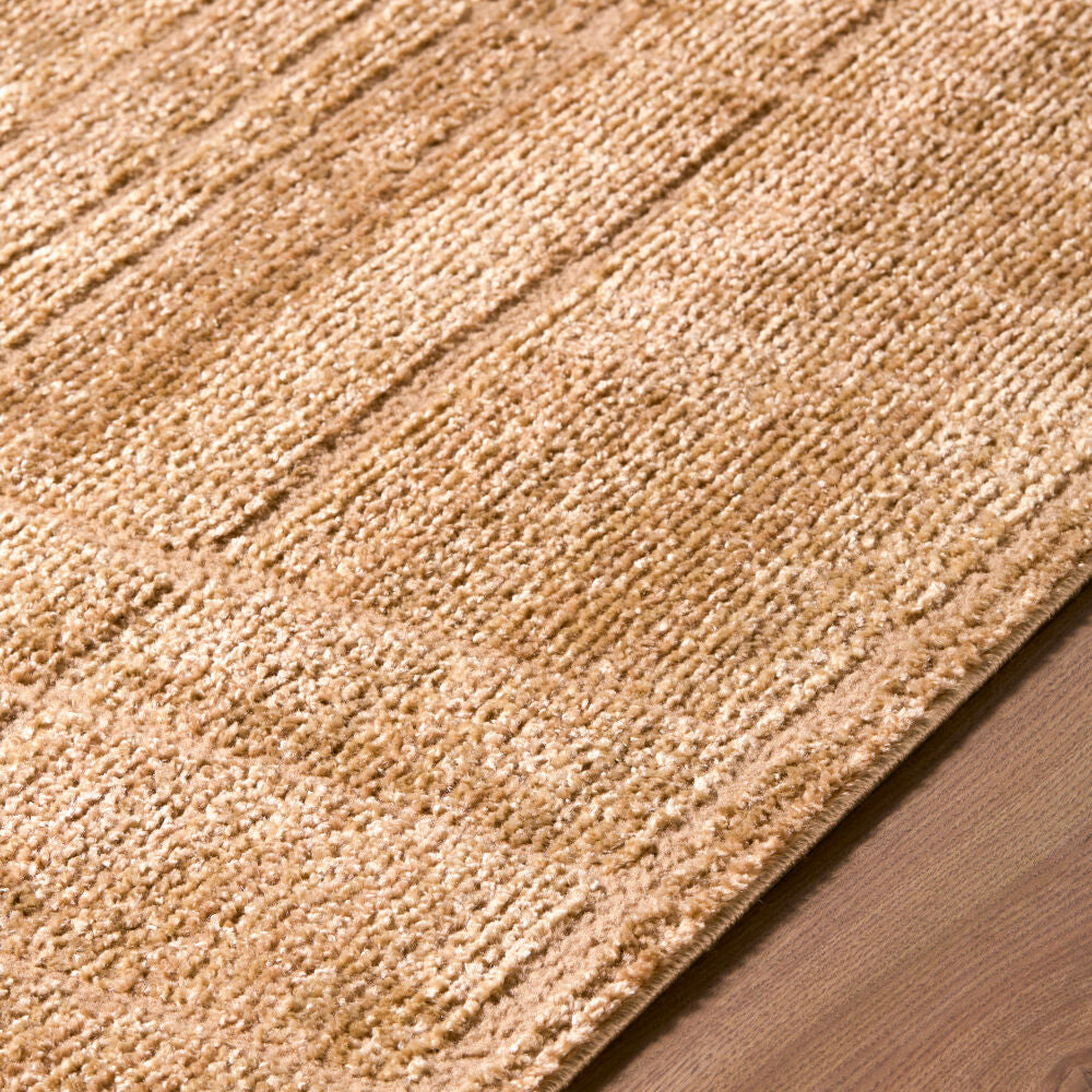 Alma Tan Machine Woven Rug - texture