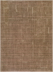 Alma Dark Brown Machine Woven Rug - 5'3" x 7'