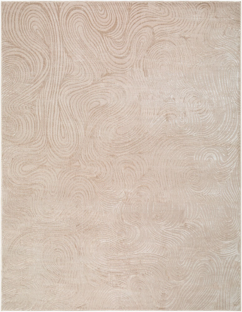 Grenelle Light Brown/Taupe Machine Woven Rug EDGN-2303 - 5'3" x 7'