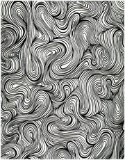 Grenelle Black/Ivory Machine Woven Rug - 5'3" x 7'