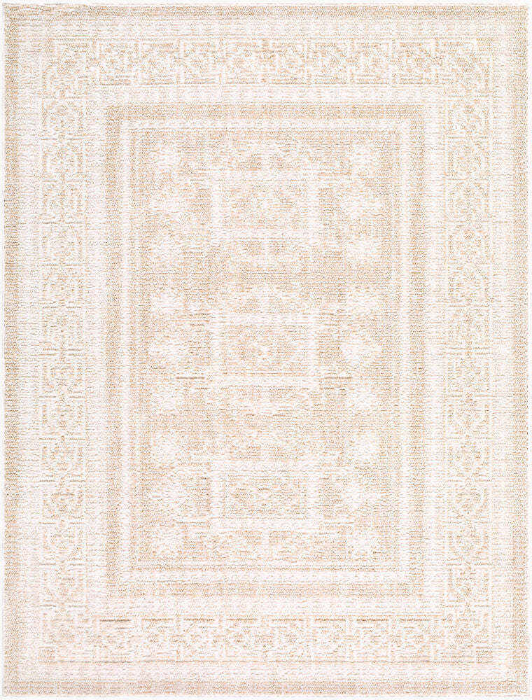 Odeon Cream/Tan Machine Woven Rug EDOD-2303 - 2' x 2'11"