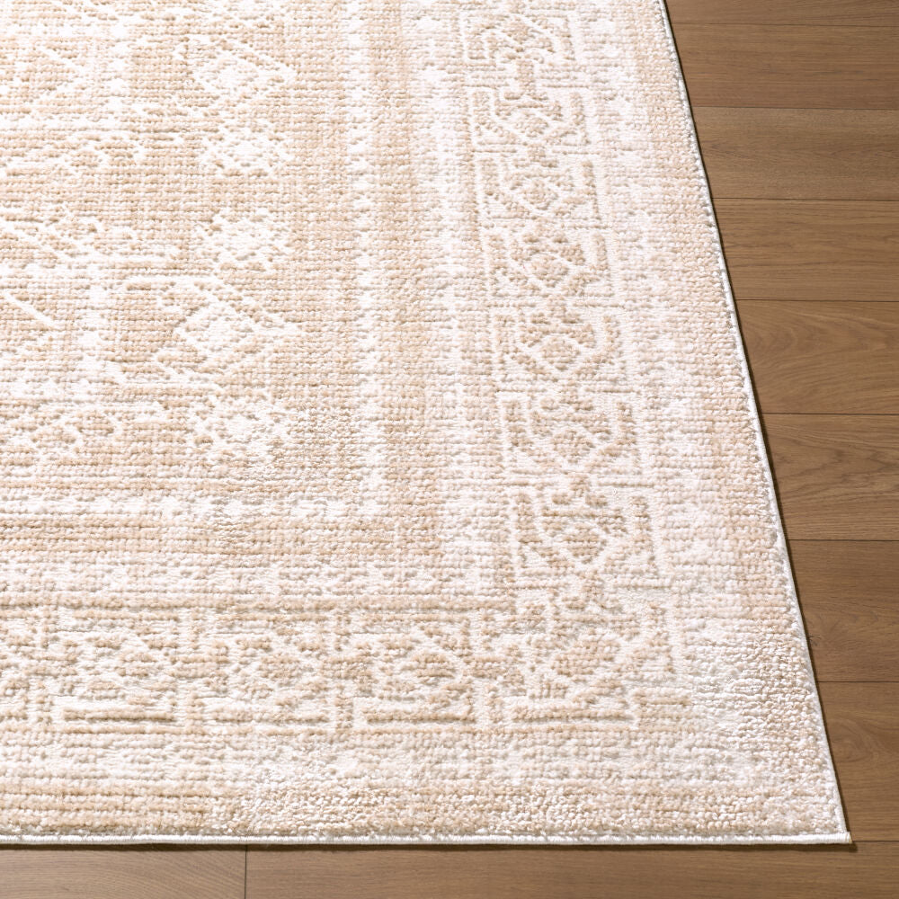 Odeon Cream/Tan Machine Woven Rug EDOD-2303 - front