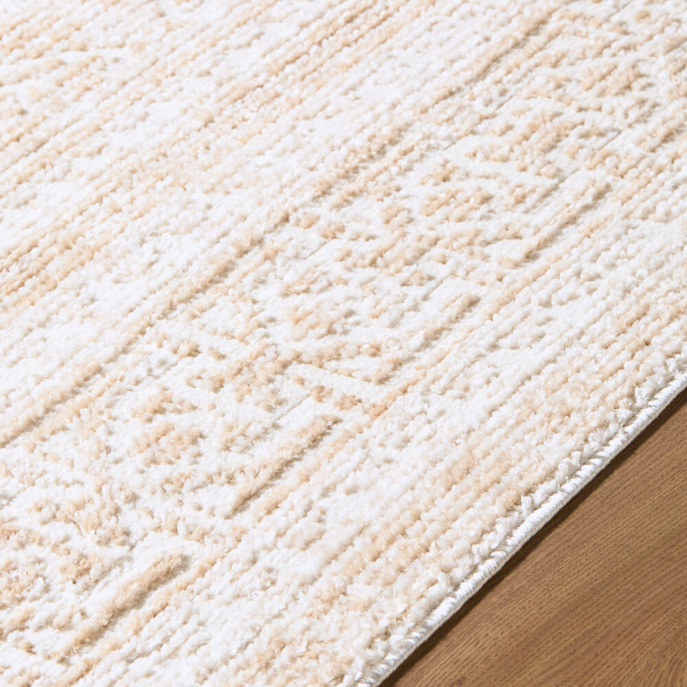 Odeon Cream/Tan Machine Woven Rug EDOD-2303 - texture