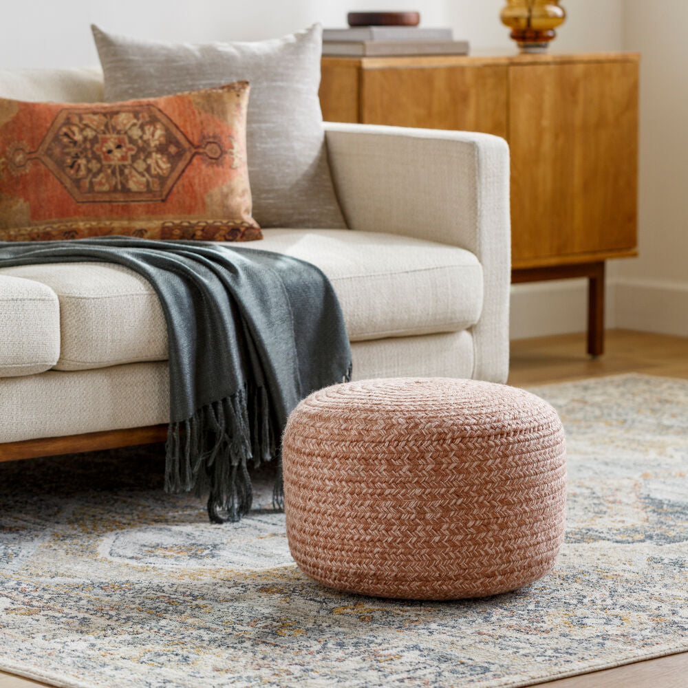 Entwined Pouf EDPF-001 - styleshot