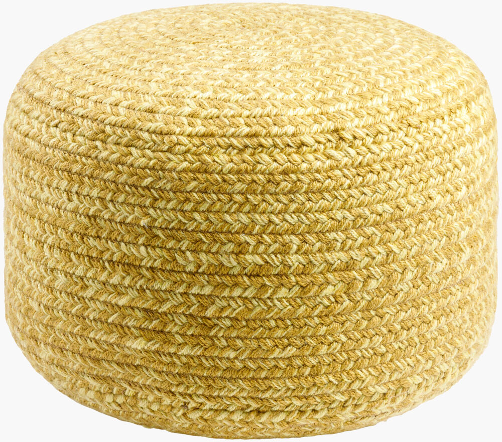 Entwined Pouf EDPF-002 - 12"H x 18"W x 18"D