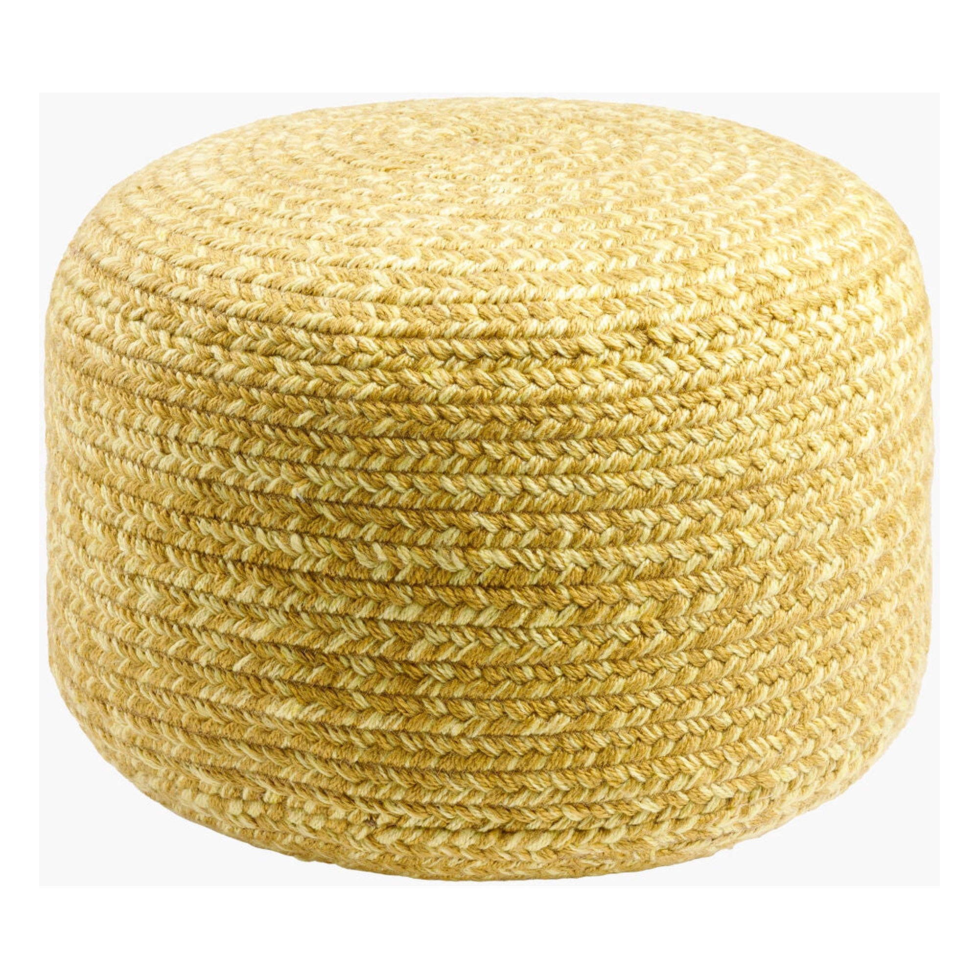 Entwined Pouf EDPF-002 - 12"H x 18"W x 18"D