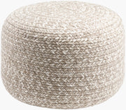Entwined Pouf EDPF-003 - 12"H x 18"W x 18"D