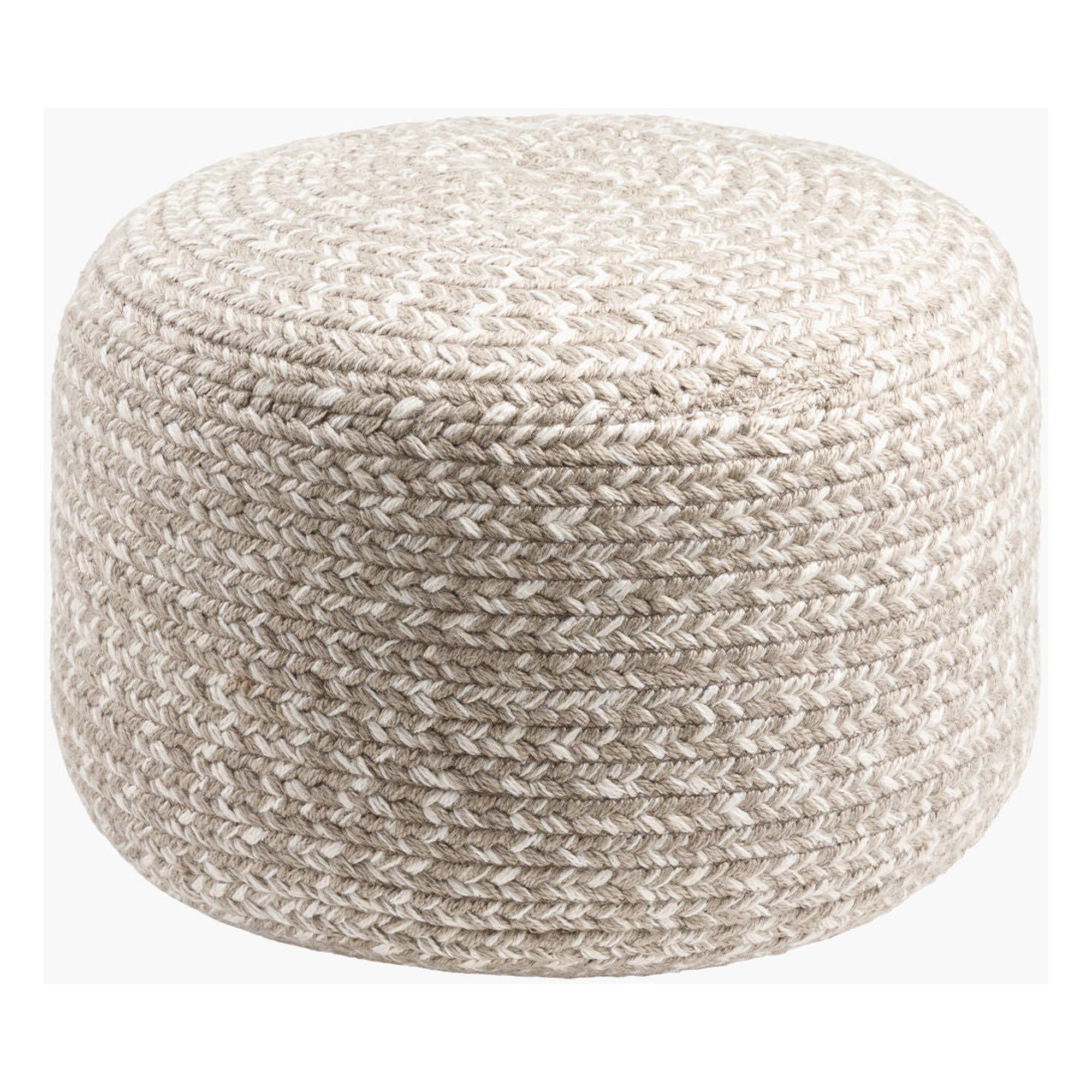 Entwined Pouf EDPF-003 - 12"H x 18"W x 18"D