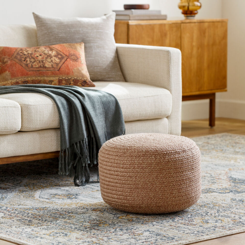 Entwined Pouf EDPF-004 - styleshot