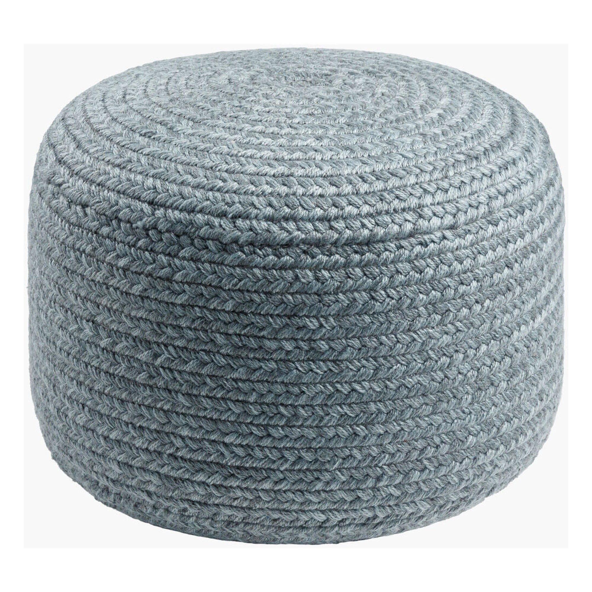 Entwined Pouf EDPF-005 - 12"H x 18"W x 18"D