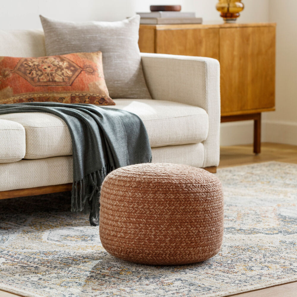 Entwined Pouf EDPF-006 - styleshot