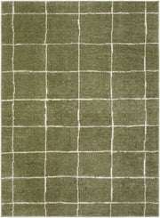 Rivoli Cream/Olive Machine Woven Rug EDRV-2302 - 2' x 2'11"