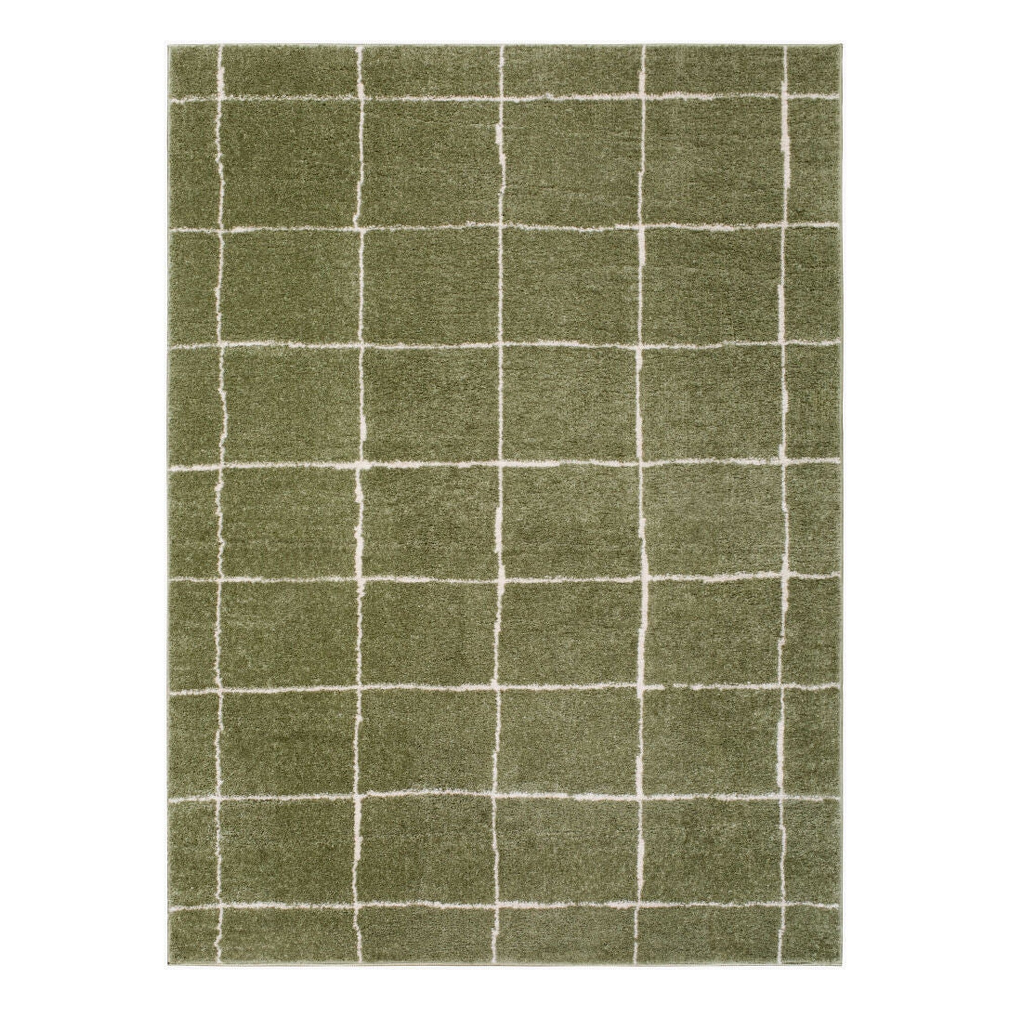Rivoli Cream/Olive Machine Woven Rug EDRV-2302 - 2' x 2'11"