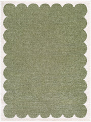 Rivoli Cream/Olive Machine Woven Rug EDRV-2303 - 2' x 2'11"