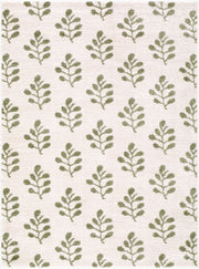 Rivoli Cream/Olive Machine Woven Rug EDRV-2304 - 2' x 2'11"