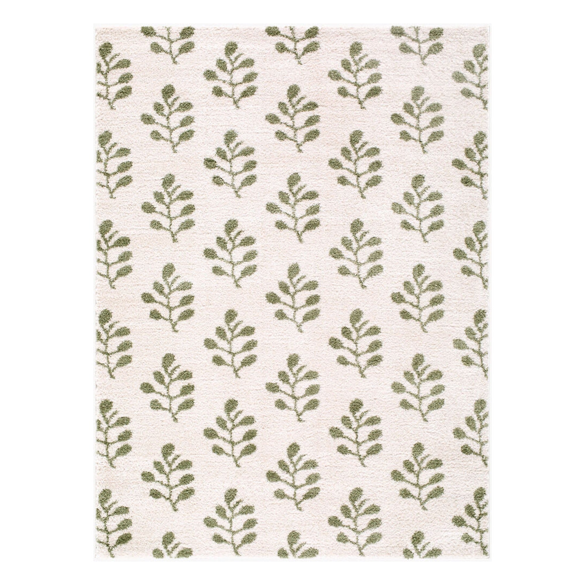 Rivoli Cream/Olive Machine Woven Rug EDRV-2304 - 2' x 2'11"