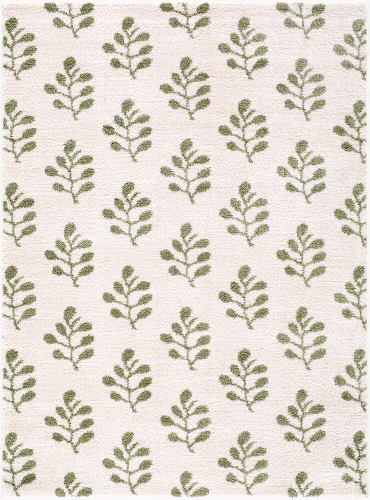 Rivoli Cream/Olive Machine Woven Rug EDRV-2304 - 2' x 2'11"