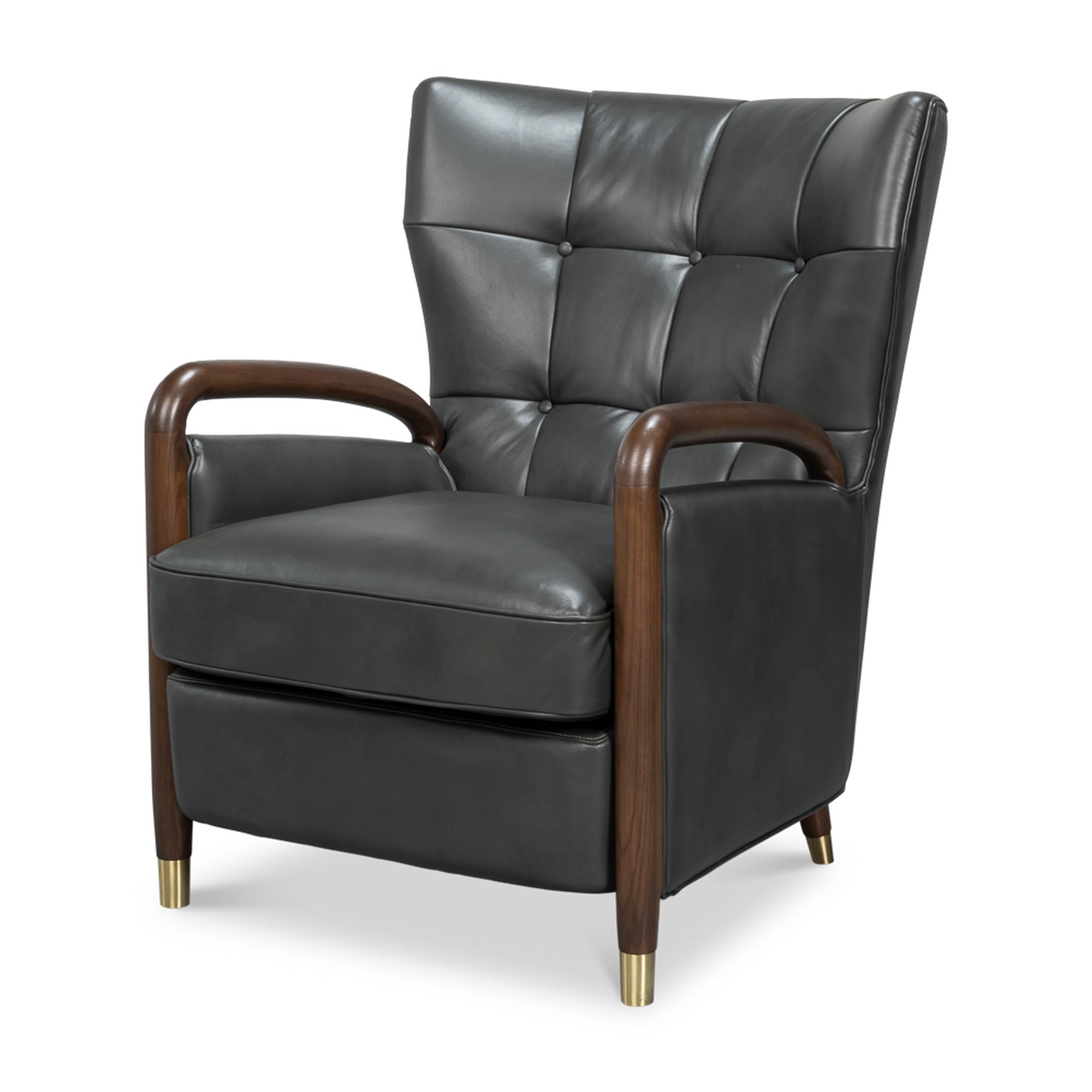 Alastair Chair, Portland Gray by Sarreid Ltd