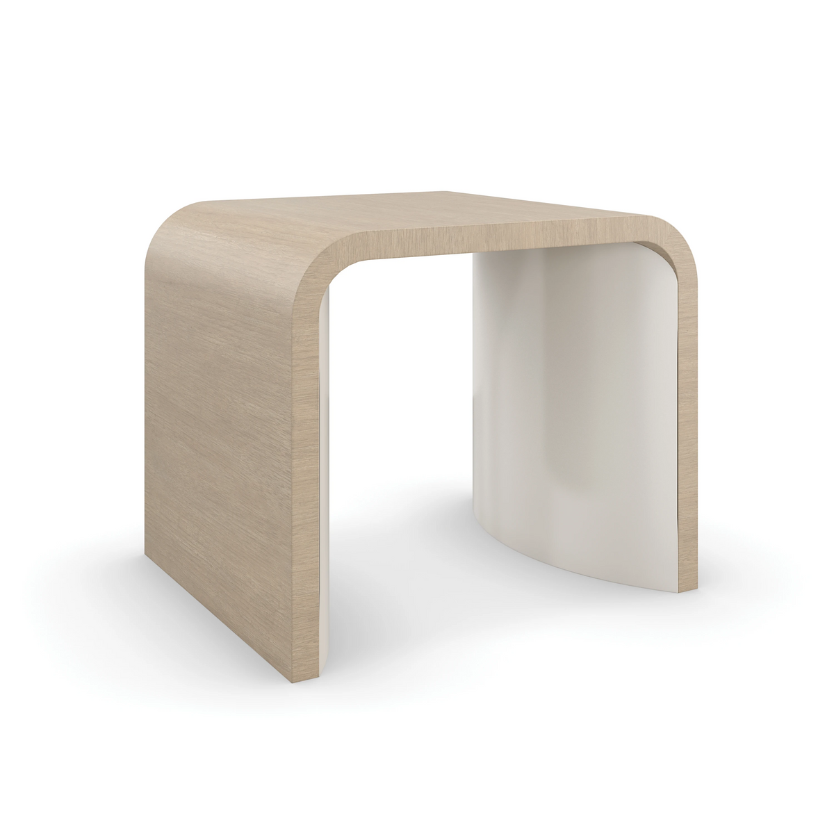 Movement End Table Sun Drenched Oak 26" by Caracole - view 2