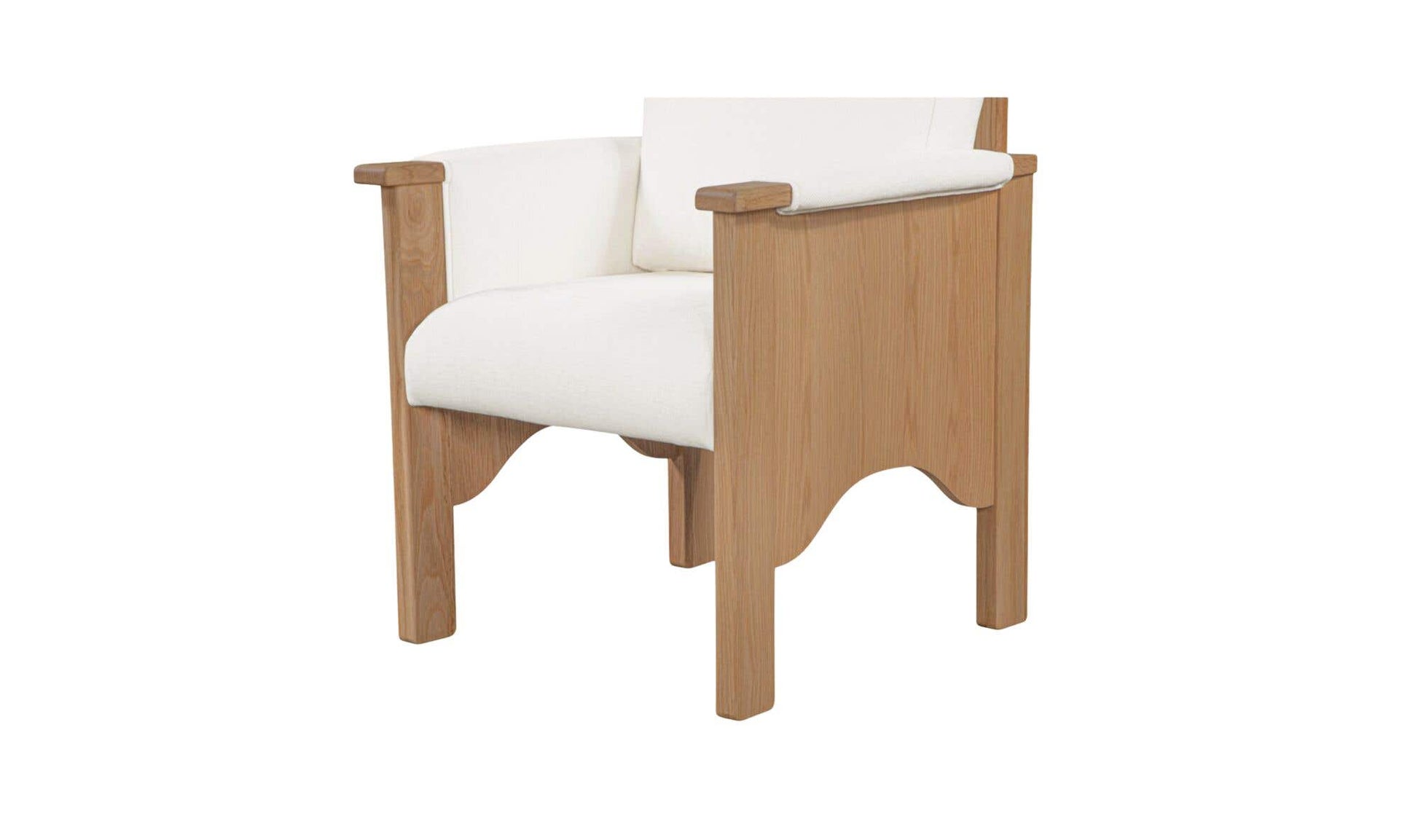 Bauer Dining Chair Cream by Moe's Home Collection - view 8