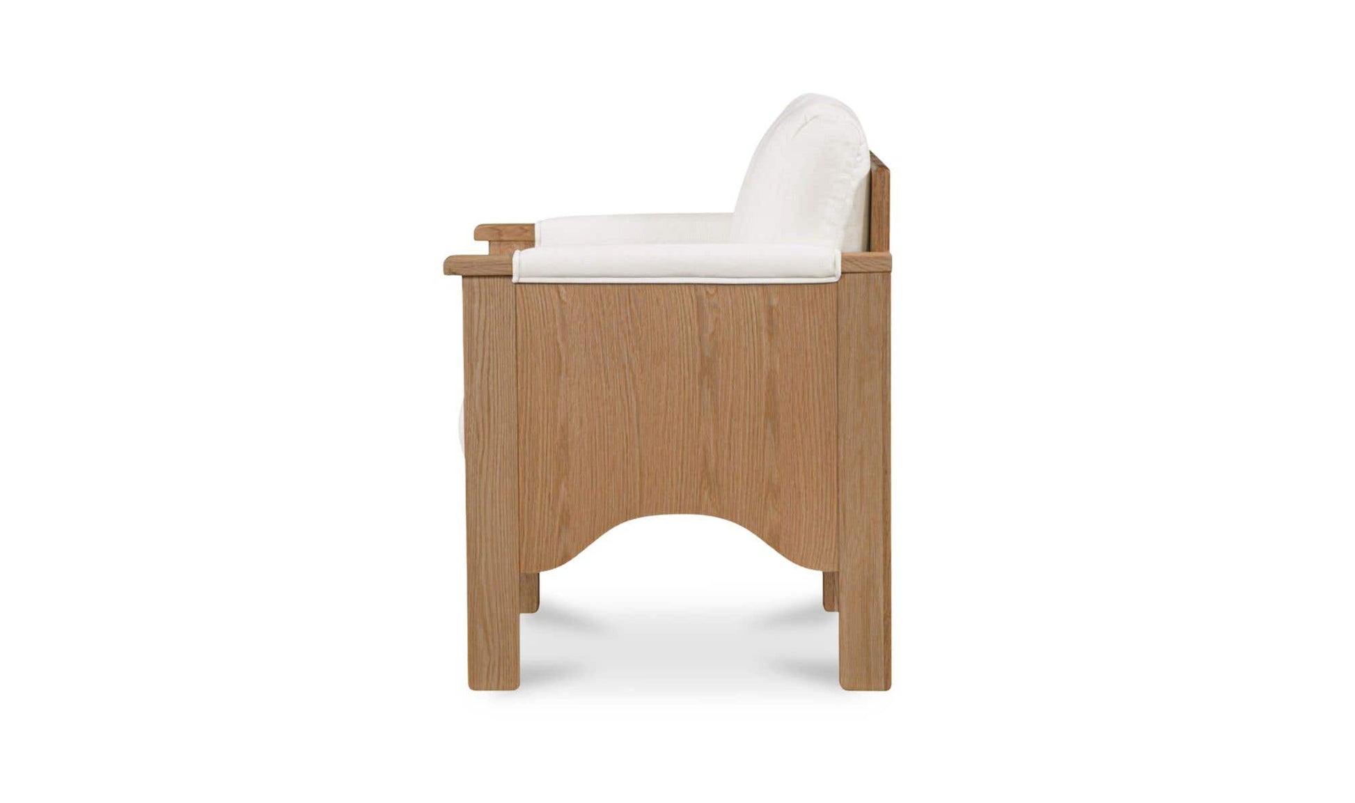 Bauer Dining Chair Cream by Moe's Home Collection - view 6