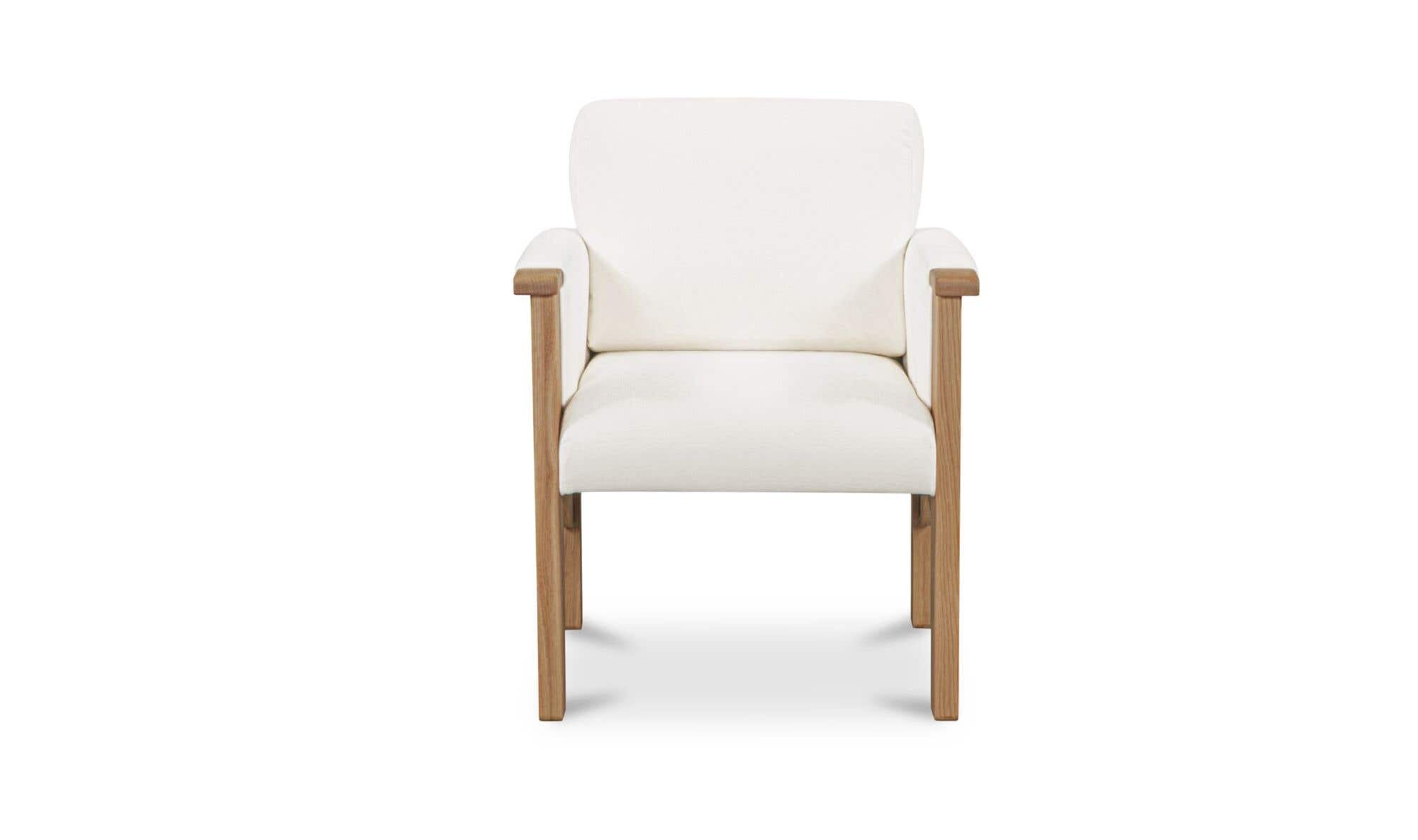 Bauer Dining Chair Cream by Moe's Home Collection - view 4
