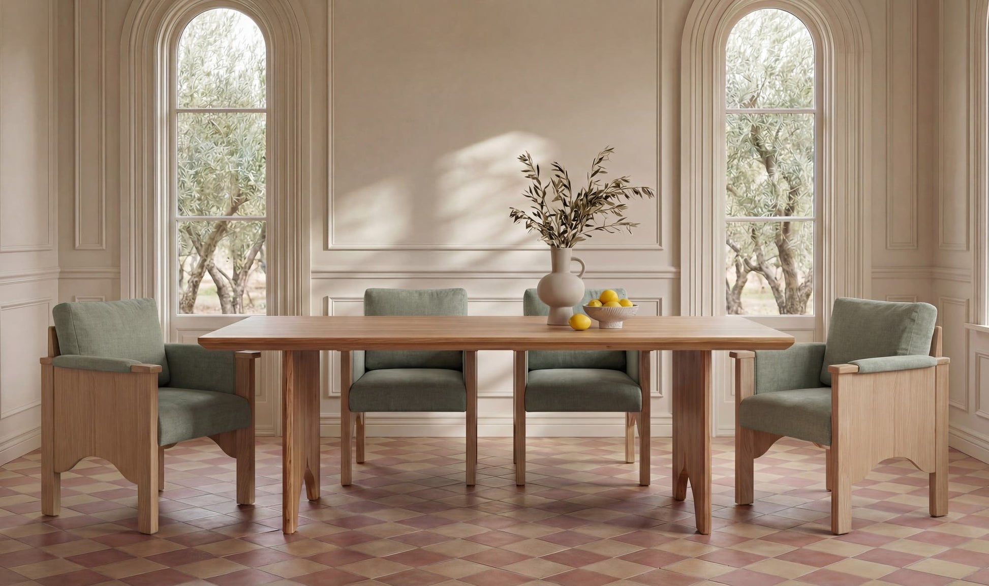 Bauer Dining Chair Sage by Moe's Home Collection - view 13