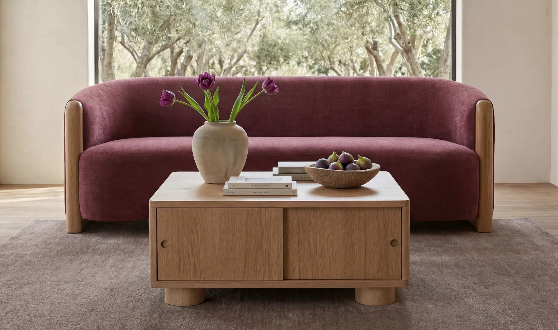 Anya Sofa Berry by Moe's Home Collection - view 7