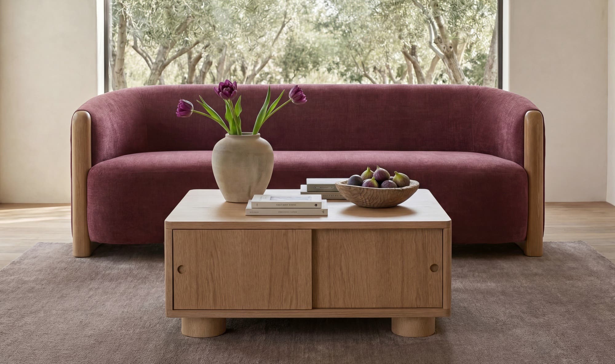 Anya Sofa Berry by Moe's Home Collection - view 7
