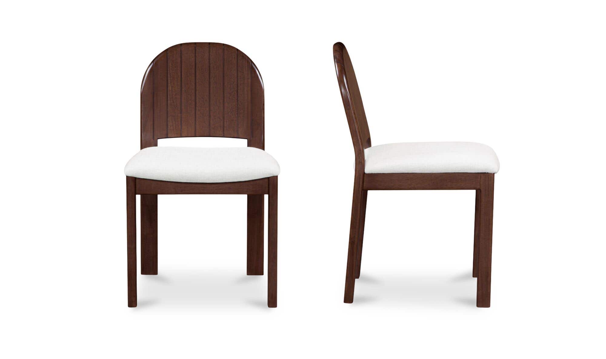 Emil Dining Chair Cream-Set of Two by Moe's Home Collection - view 6
