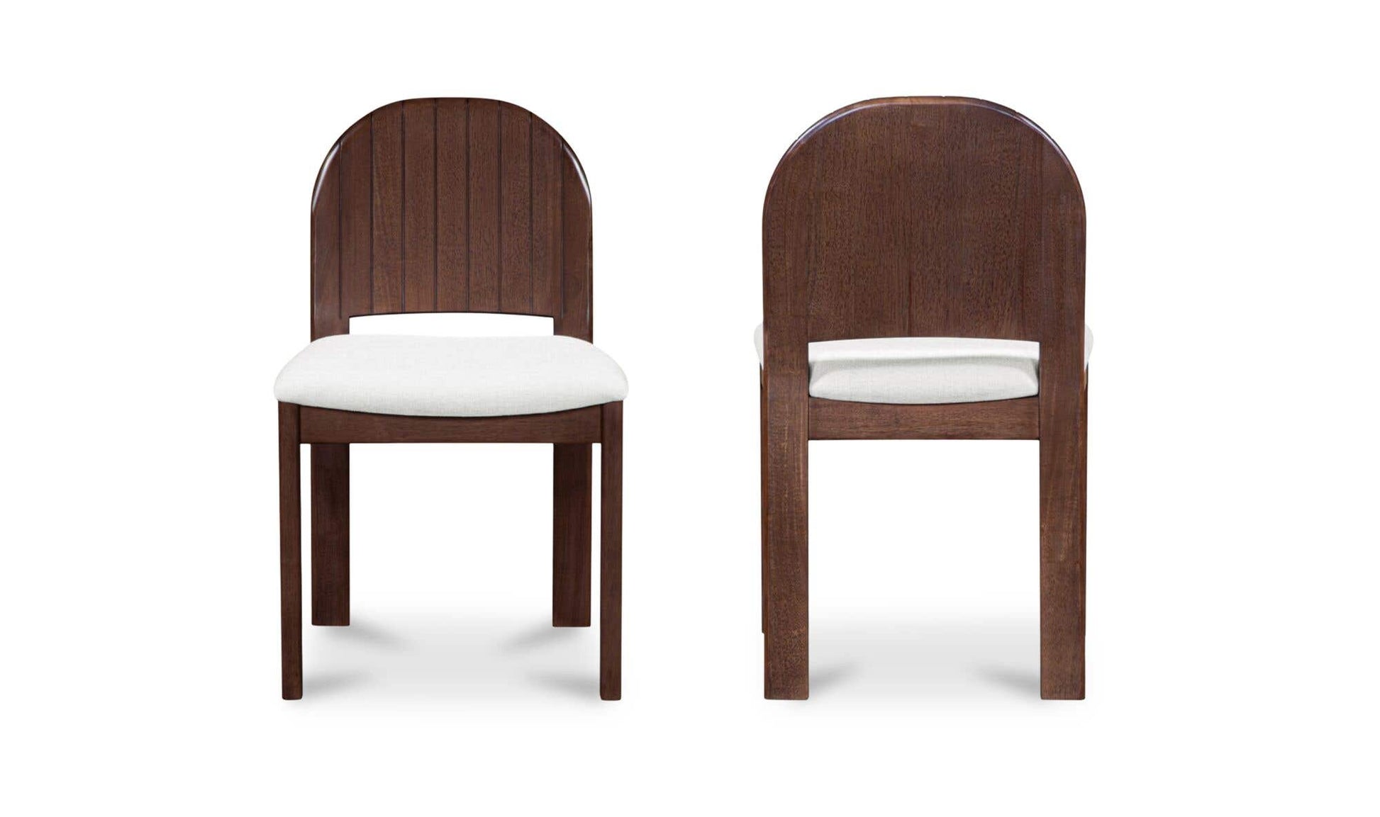Emil Dining Chair Cream-Set of Two by Moe's Home Collection - view 7