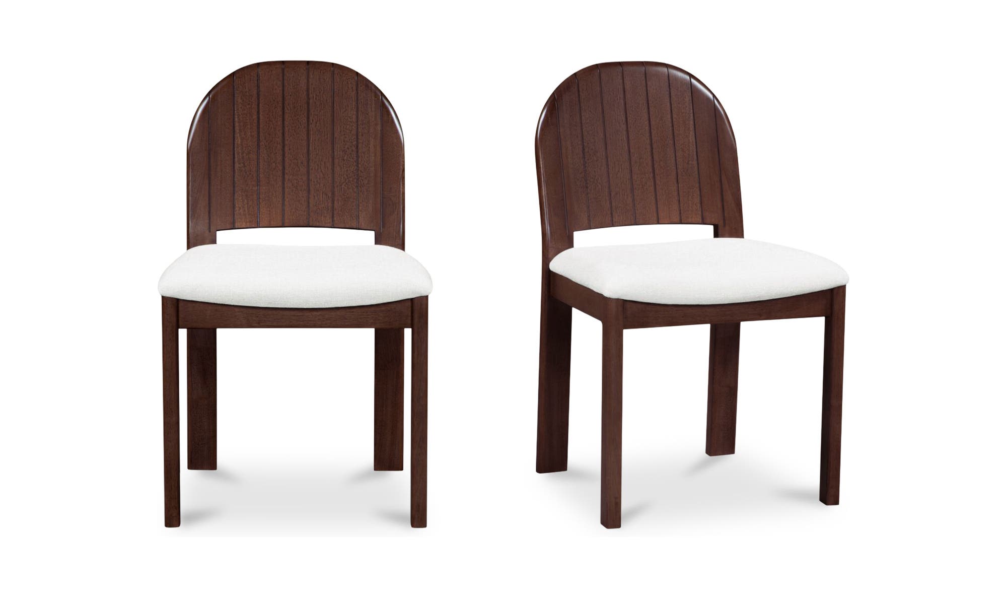 Emil Dining Chair Cream-Set of Two by Moe's Home Collection - view 4
