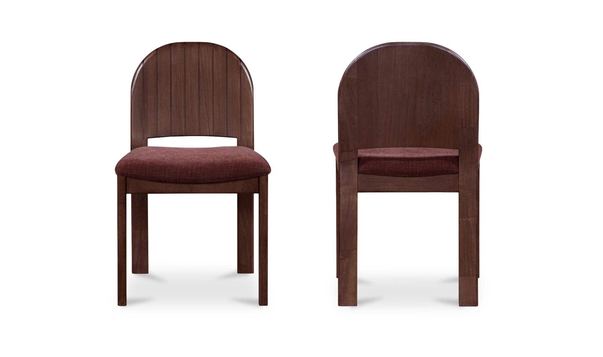 Emil Dining Chair Berry-Set of Two by Moe's Home Collection - view 6