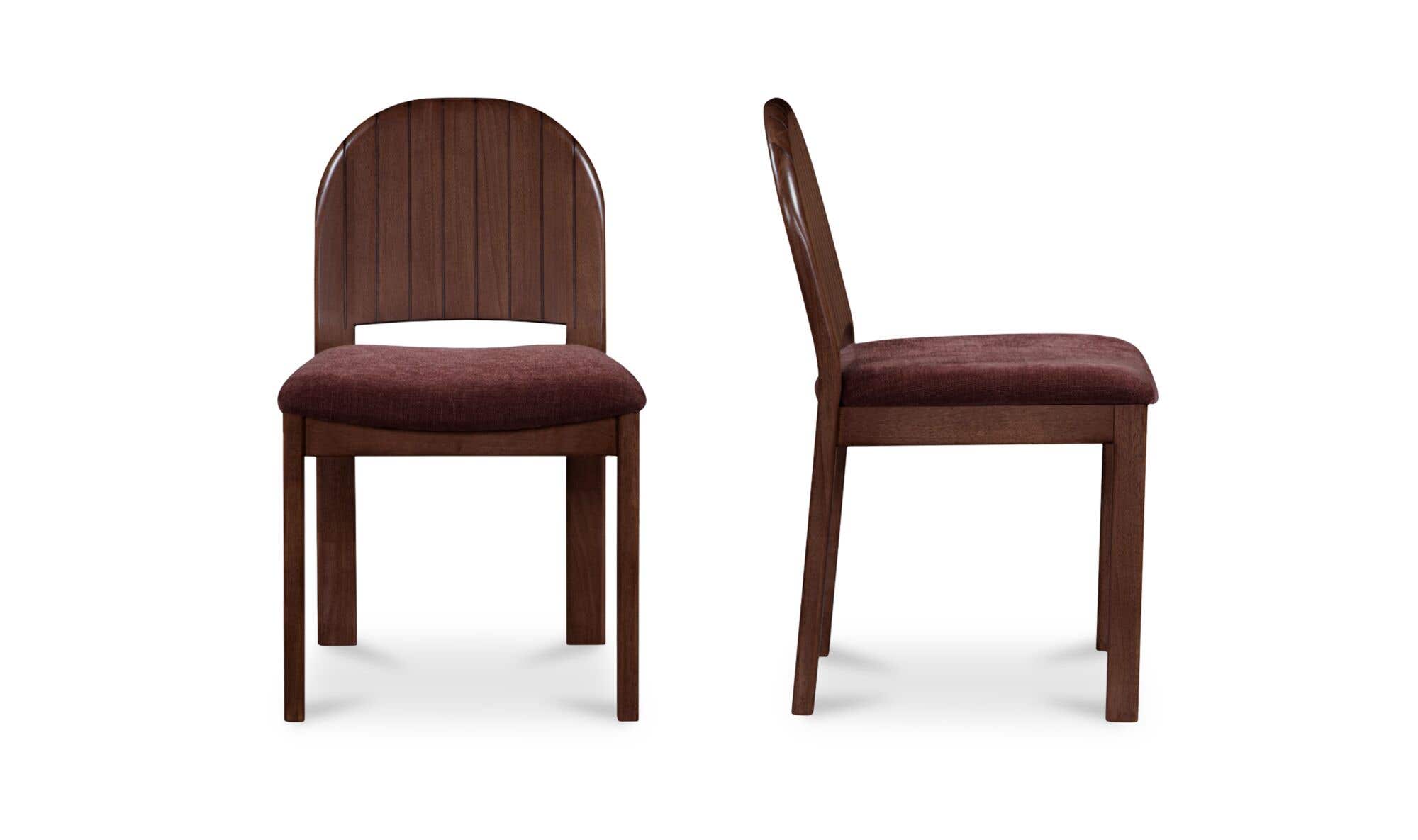 Emil Dining Chair Berry-Set of Two by Moe's Home Collection - view 5