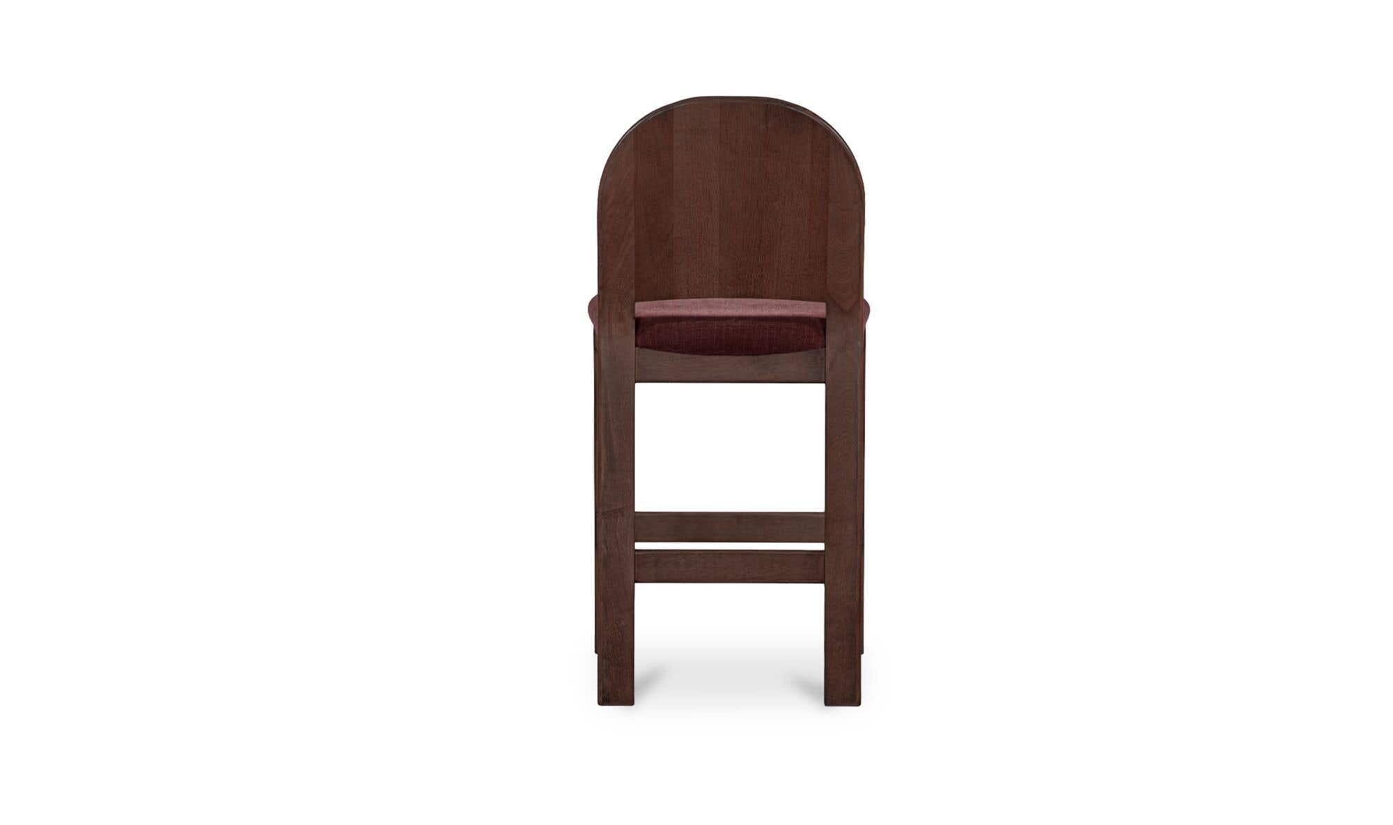 Emil Counter Stool Berry by Moe's Home Collection - view 8